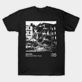 Doves / Minimalist Graphic Design Fan Artwork T-Shirt